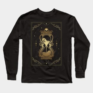 Death Head Hourglass Long Sleeve T-Shirt